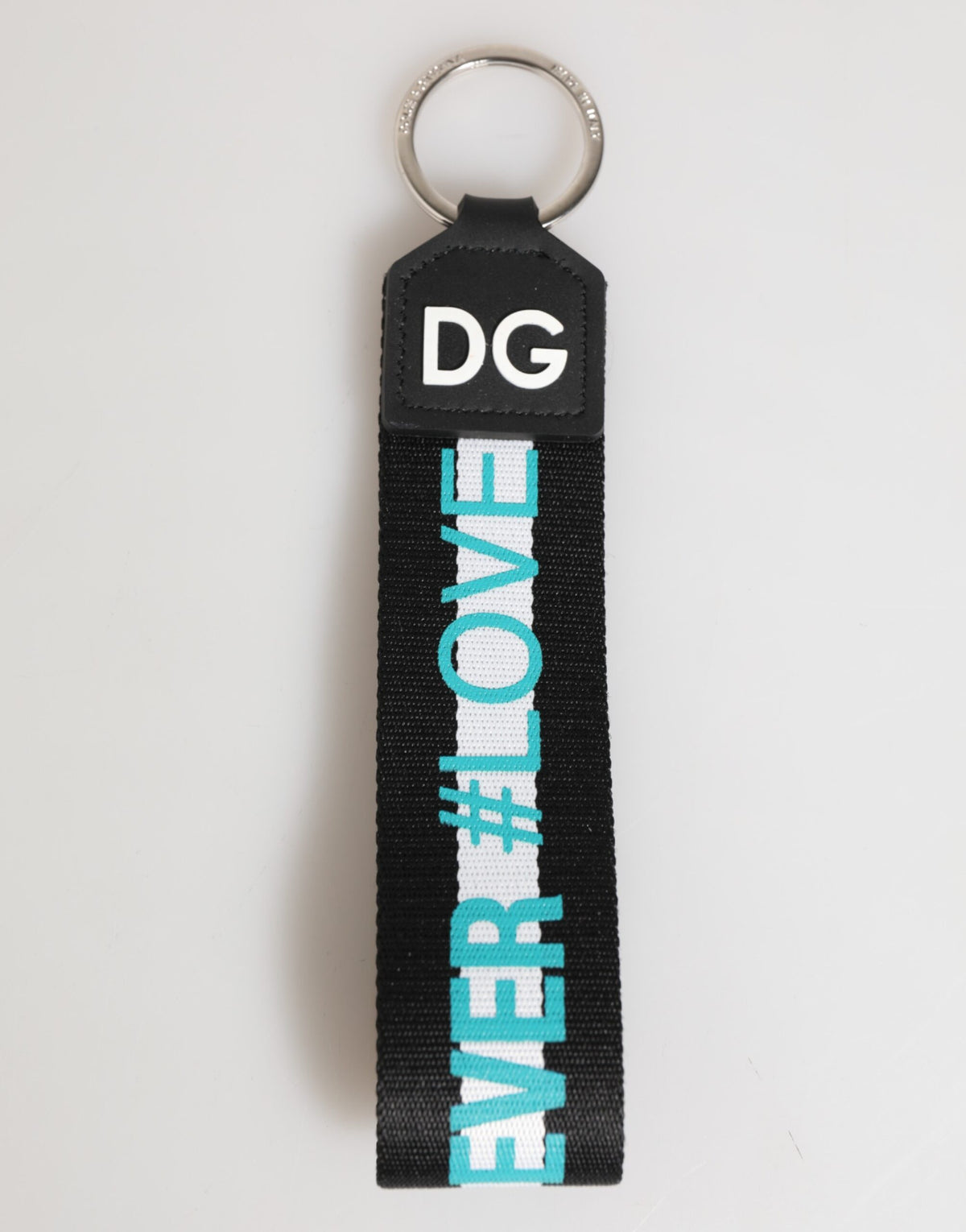 Dolce & Gabbana Multicolor Logo Brass Holder Keychain Keyring