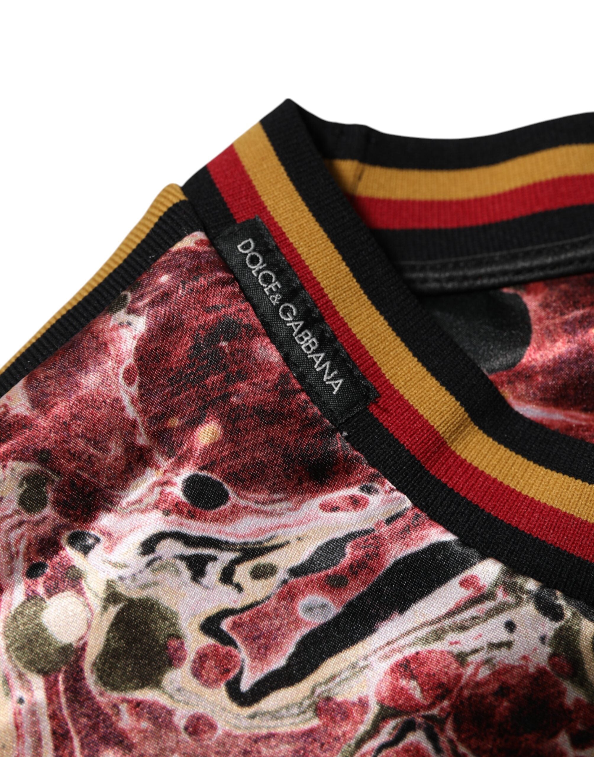 New Dolce & Gabbana Marble Print Oversize T-shirt
