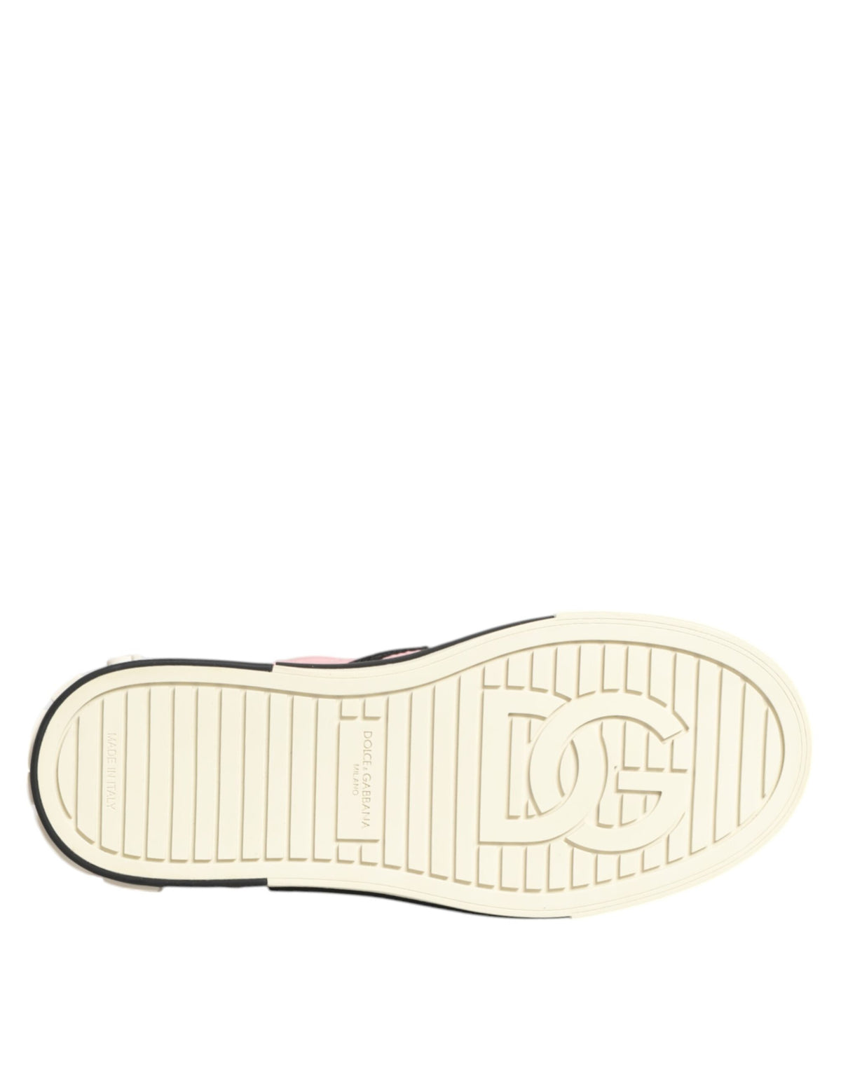 New Dolce & Gabbana Pink Quilted Nylon Slip-On Sneaker Shoes