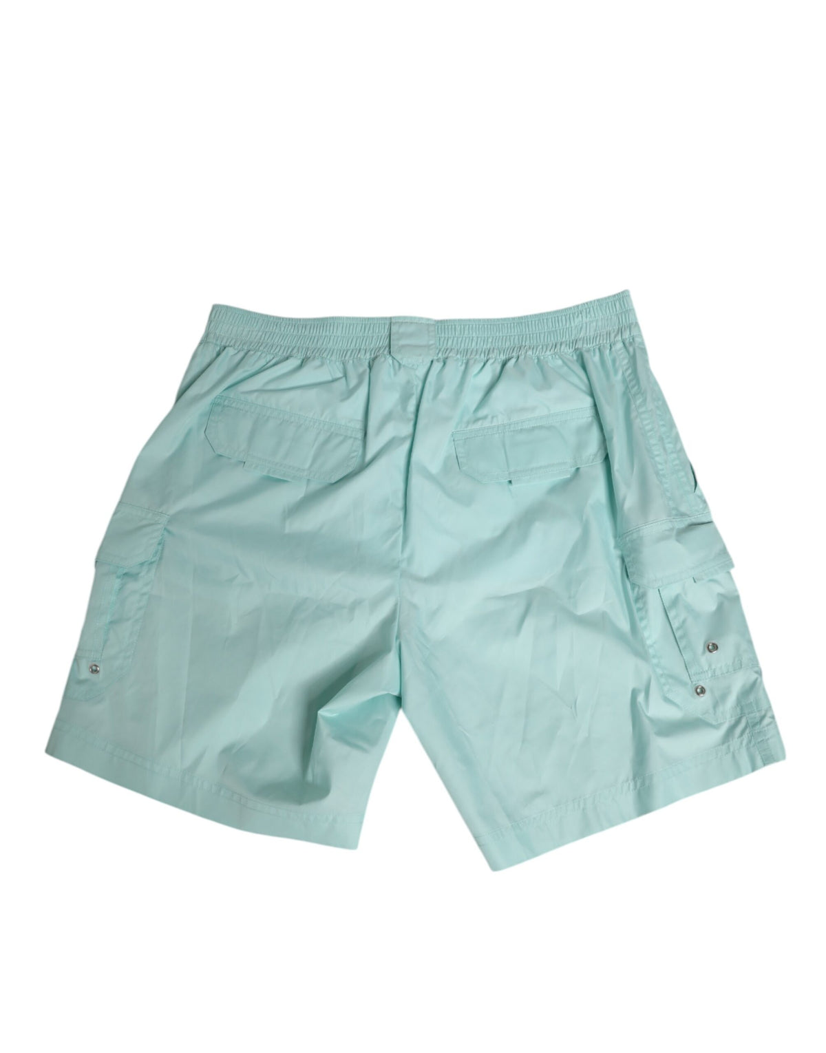 New Dolce & Gabbana Aqua Blue Beachwear Men Shorts Swimwear