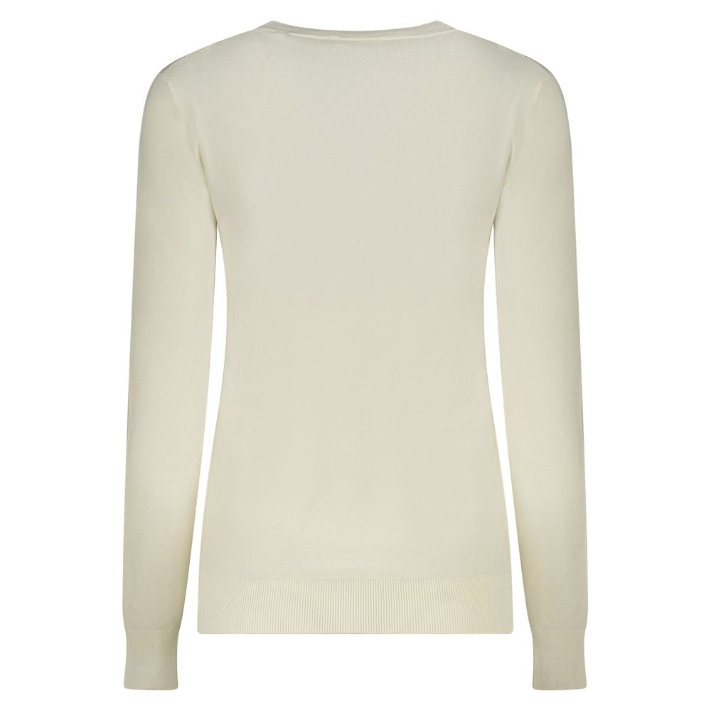 Guess Jeans White Women's Long-Sleeved T-Shirt