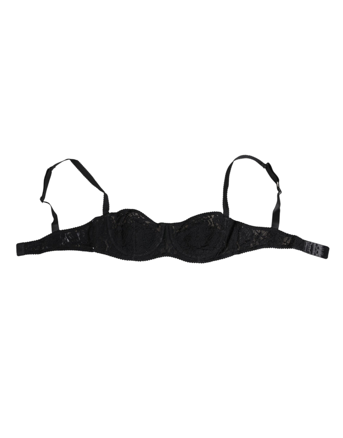 New Dolce & Gabbana Black Lace Underwire Bra Lingerie Underwear