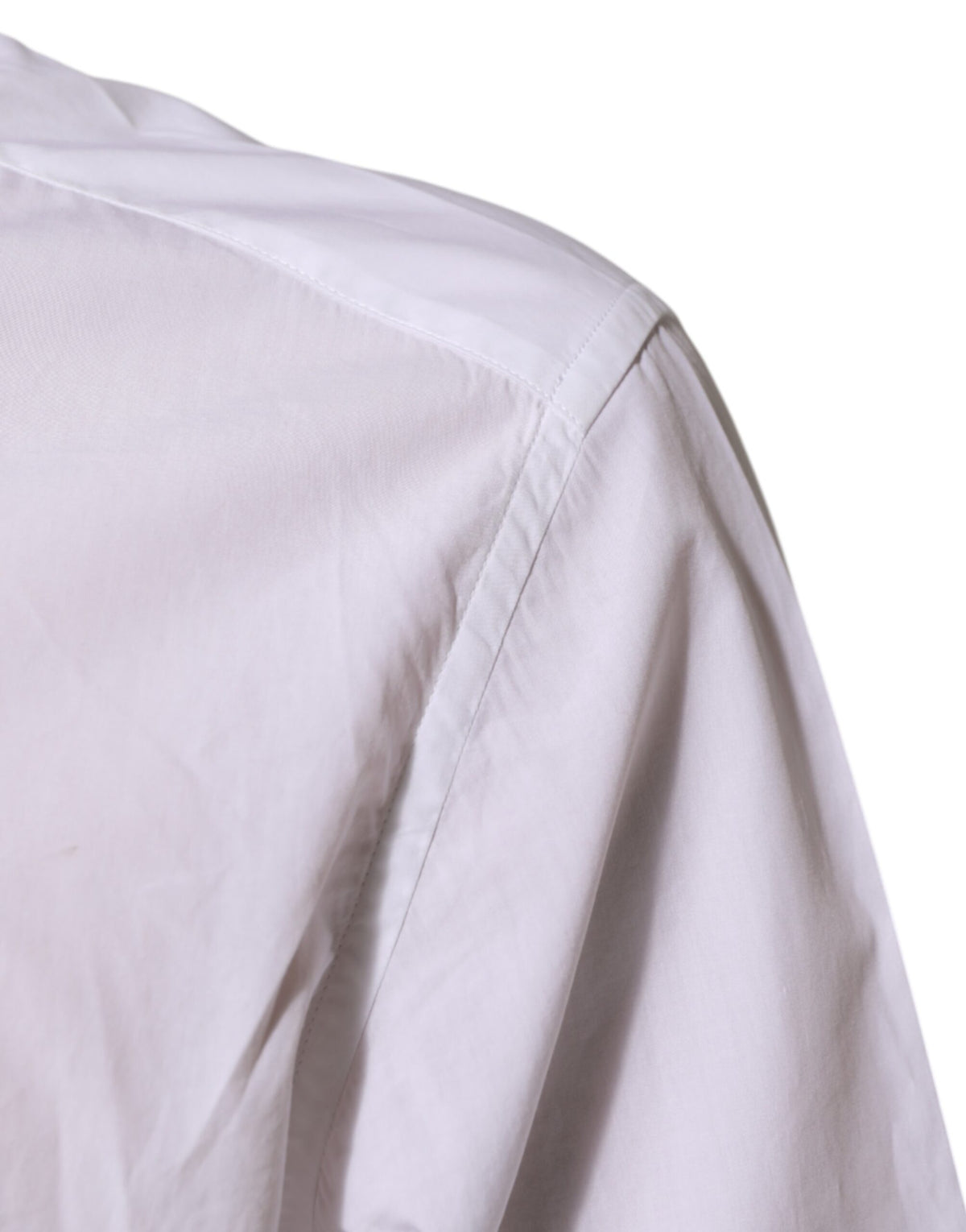 New Dolce & Gabbana White Cotton MARTINI Men Formal Dress Shirt