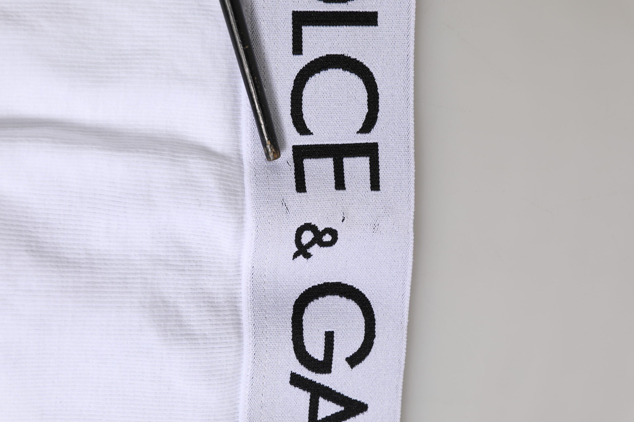 Pre-Owned Dolce & Gabbana White Cotton Stretch High Waist Panty Underwear