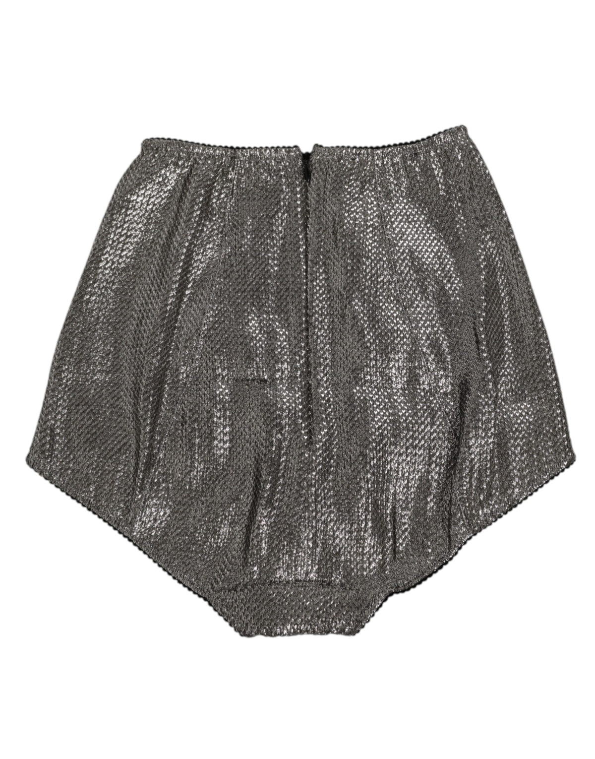 Pre-Owned Dolce & Gabbana Gray Silk Stretch Slip Girdle Panty Underwear Women's - Very Good