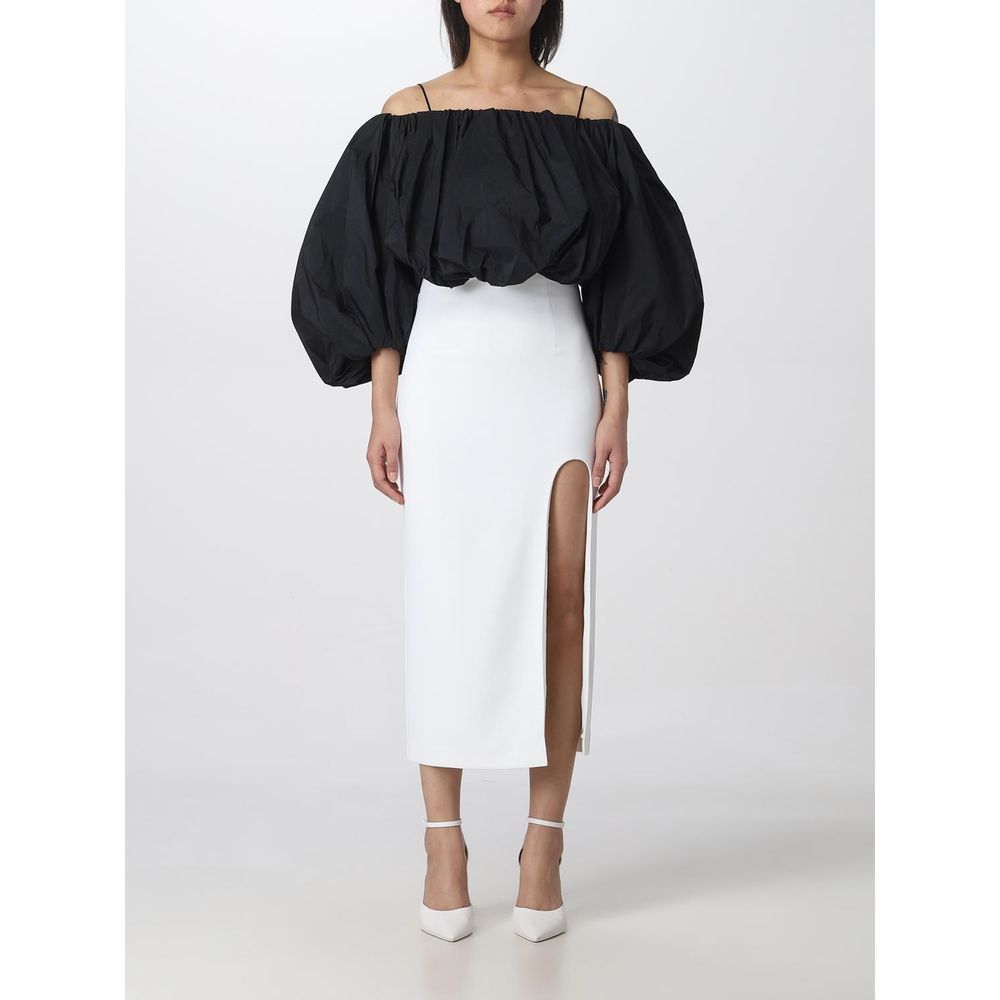 PINKO White Midi Skirt