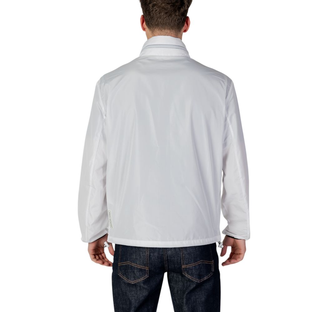 Armani Exchange White Shell Jacket