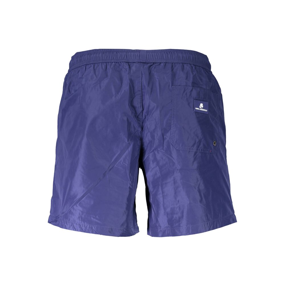 Karl Lagerfeld Blu Men's Swim Boxer