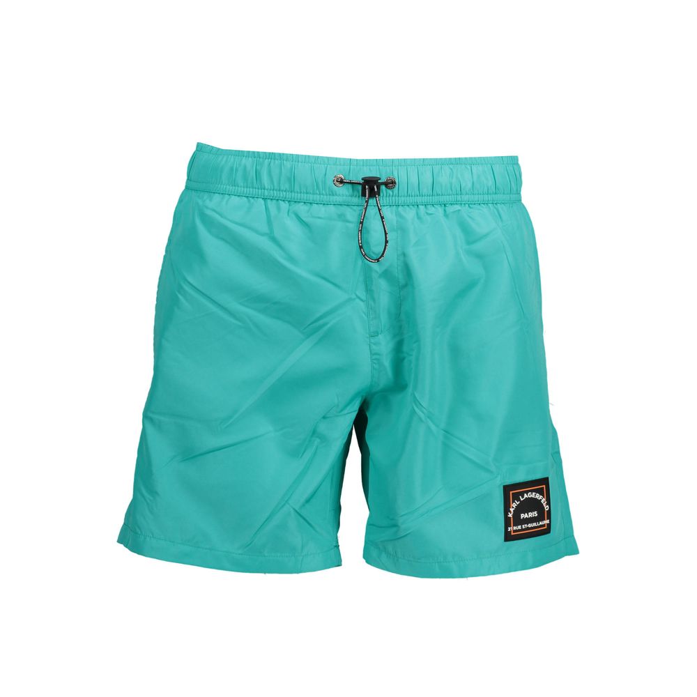 Karl Lagerfeld Verde Men's Swim Boxer