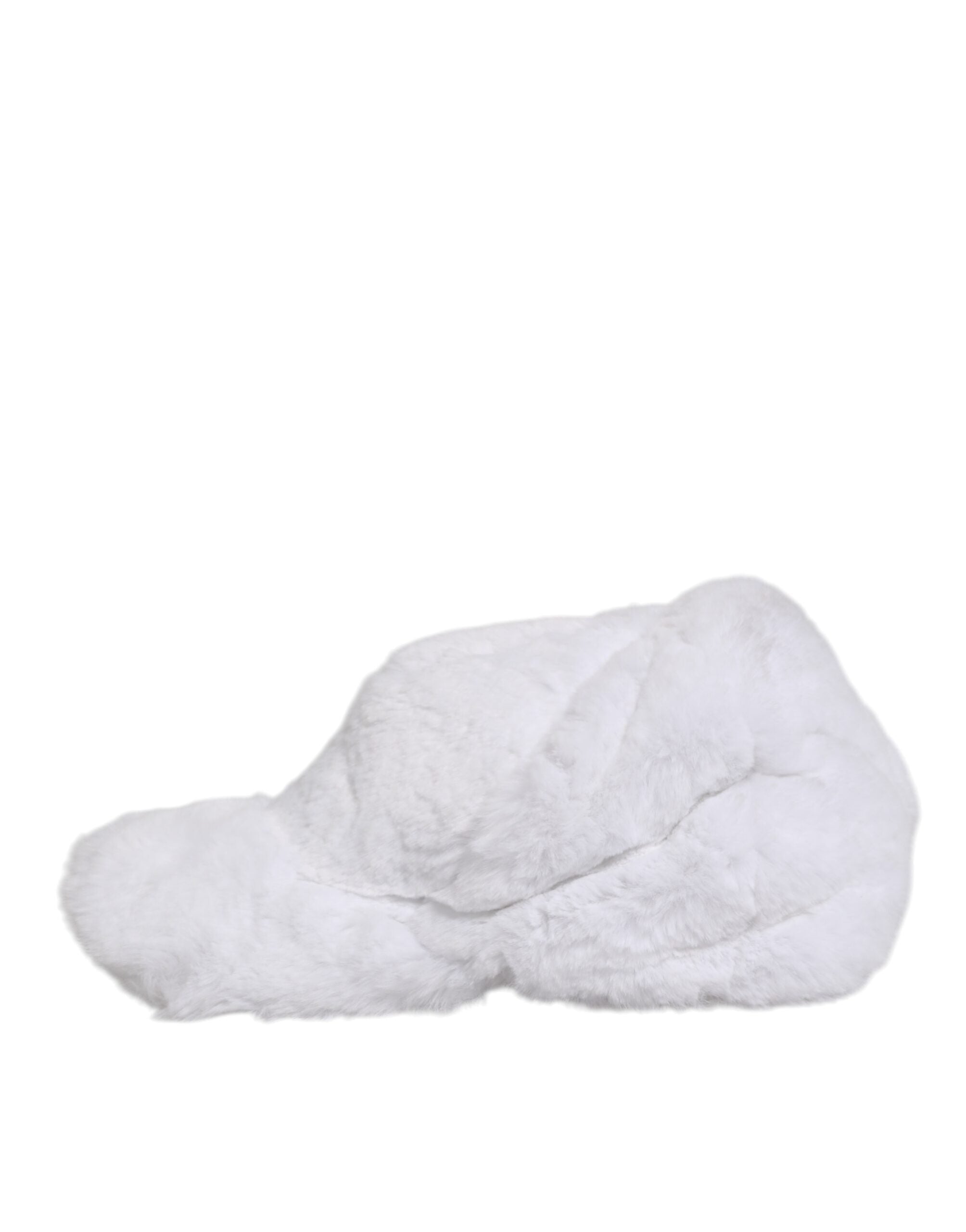 New Dolce & Gabbana White Modacrylic Rapper Men Baseball Capello Hat