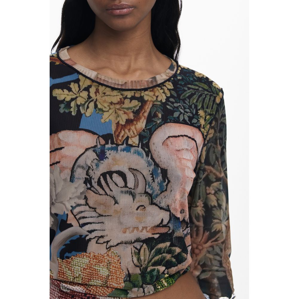 Desigual Black Women T-Shirt