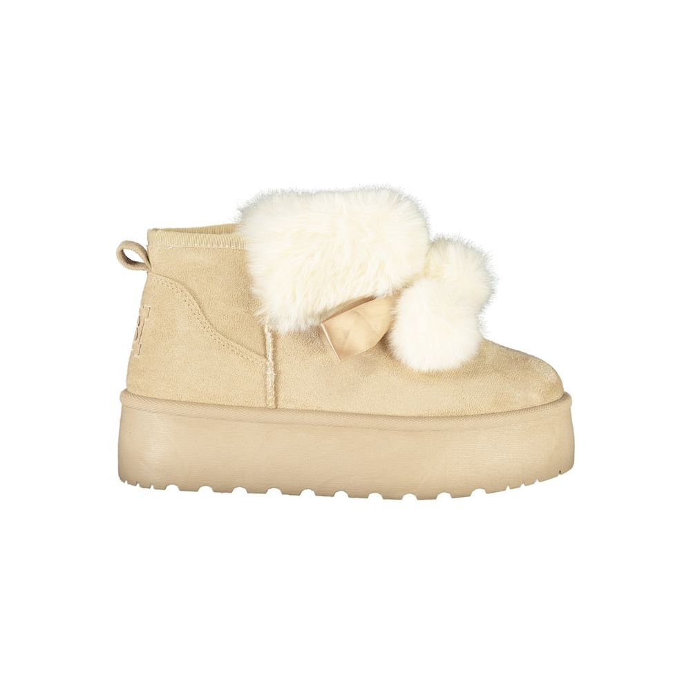 Laura Biagiotti Beige Women Ankle Boot