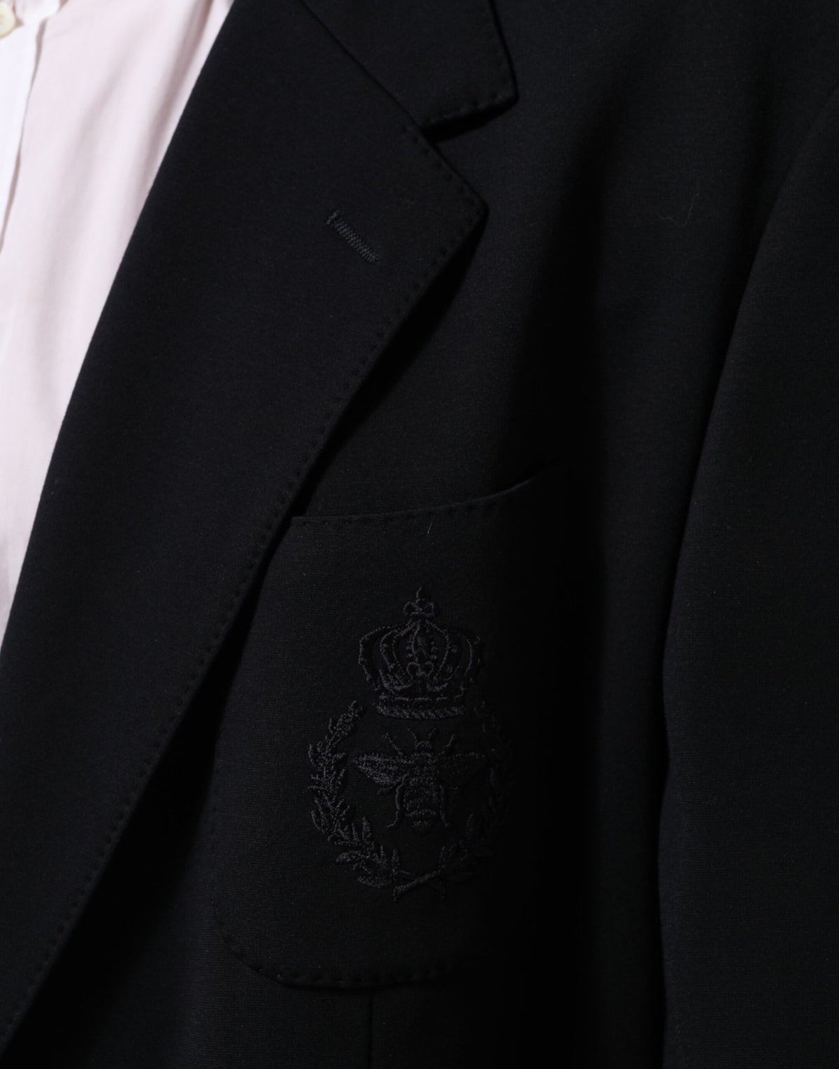 New Dolce & Gabbana Dark Blue 2 Buttons Suit Jacket Blazer