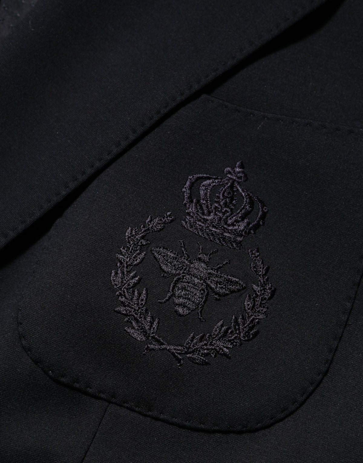 New Dolce & Gabbana Dark Blue 2 Buttons Suit Jacket Blazer