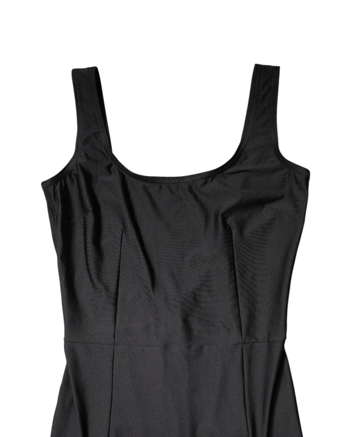 Pre-Owned Dolce & Gabbana Black Sleeveless Bodycon Women Jumpsuit Dress - Very Good
