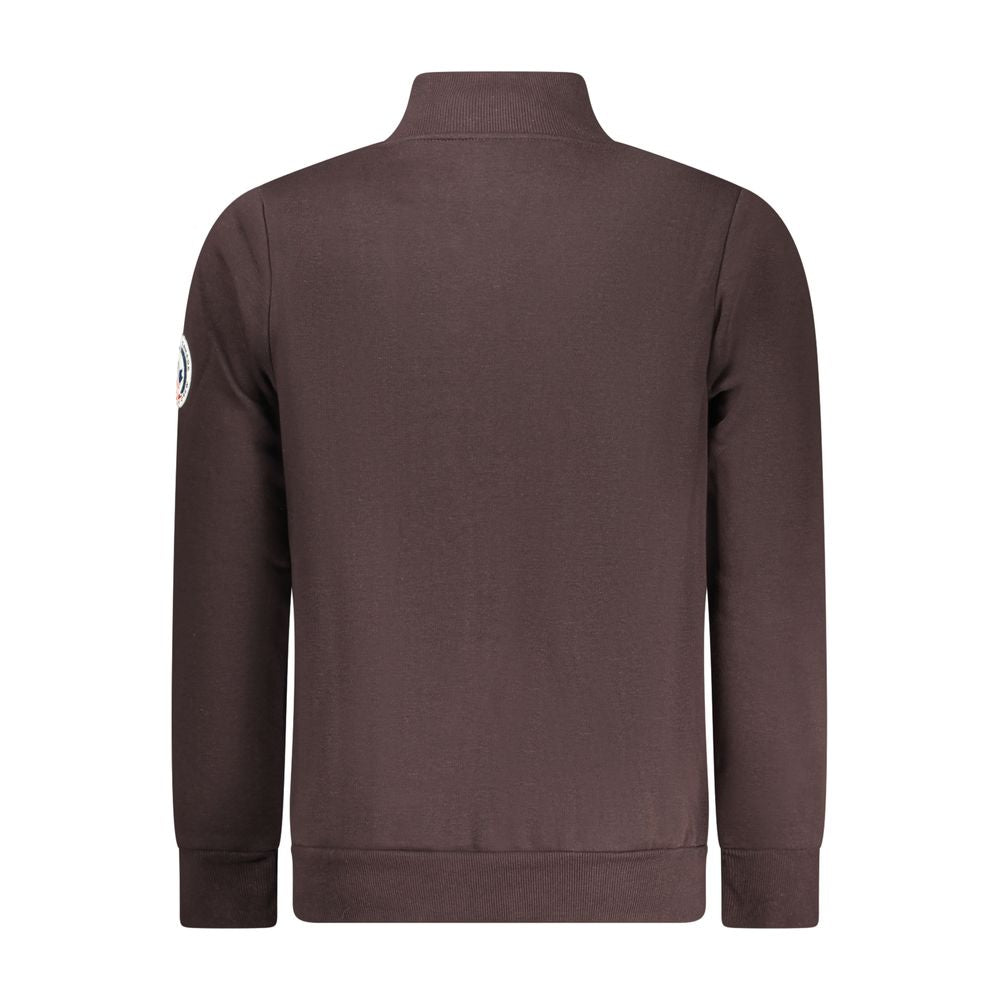 Norway 1963 Brown Cotton Men Sweatshirt