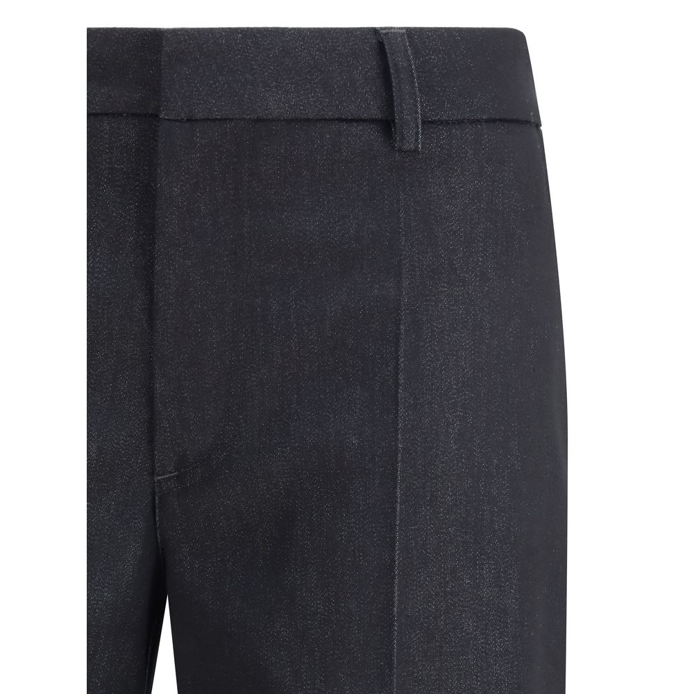 Darkpark Black Flared Pants