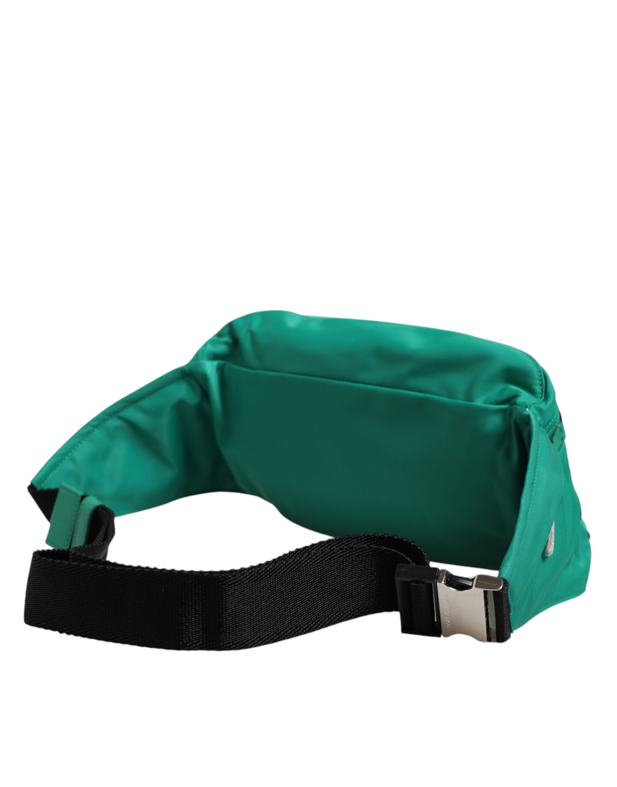 Dolce & Gabbana Green Logo Plaque Nylon Waist Fanny Pack Men's Borse Bag, new with tags – image 4 of 7