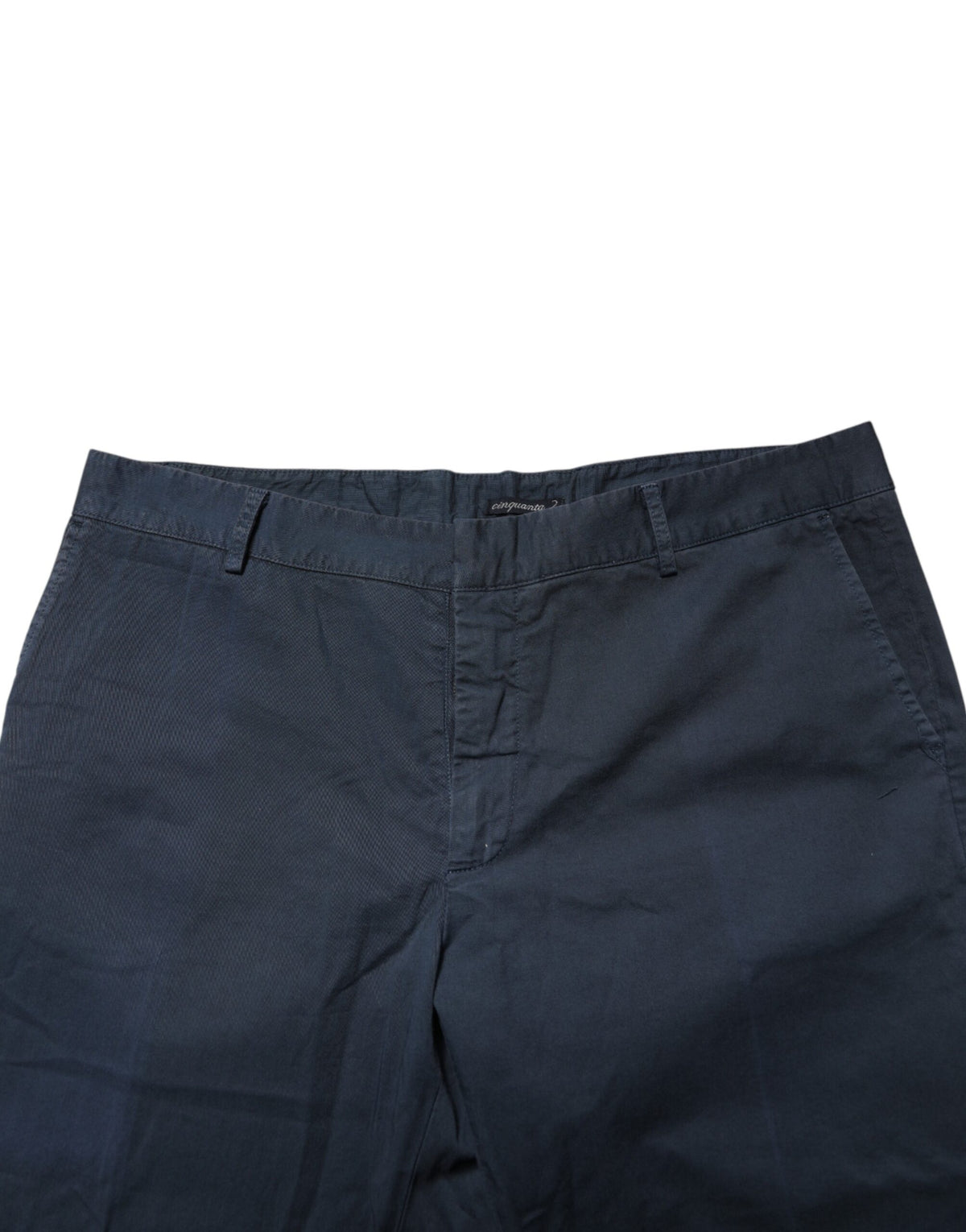 Master Coat Blue Skinny Fit Mid Waist Men Chino Trouser Pants