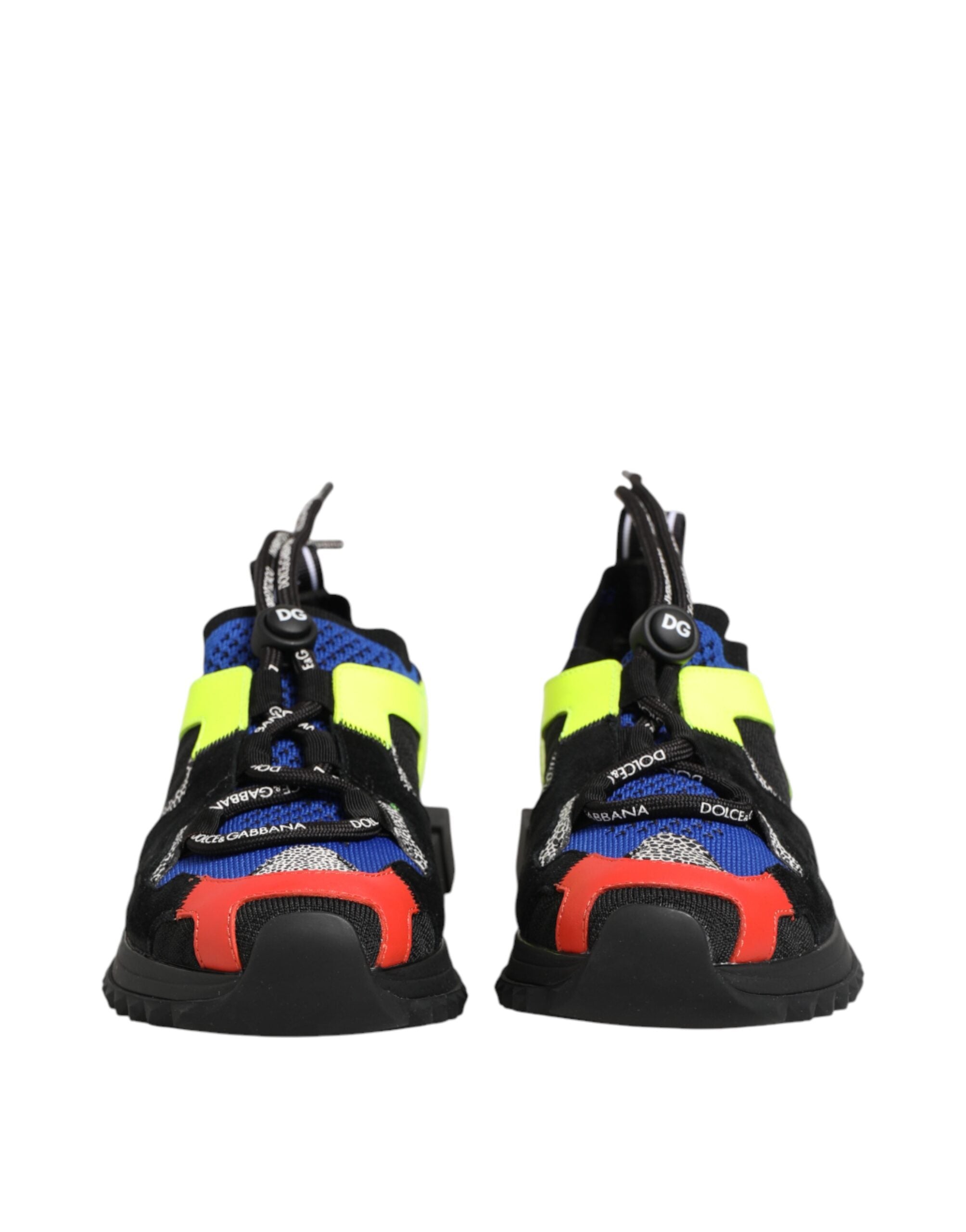 Dolce & Gabbana Multicolor Low Top Sorrento Sneakers Shoes