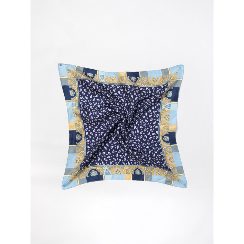 Etro Blue Silk Foulard