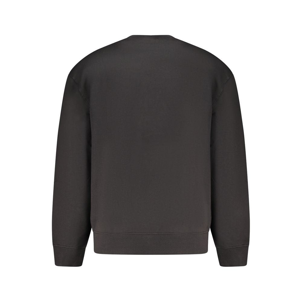 New Calvin Klein Black Cotton Men's Sweatshirt