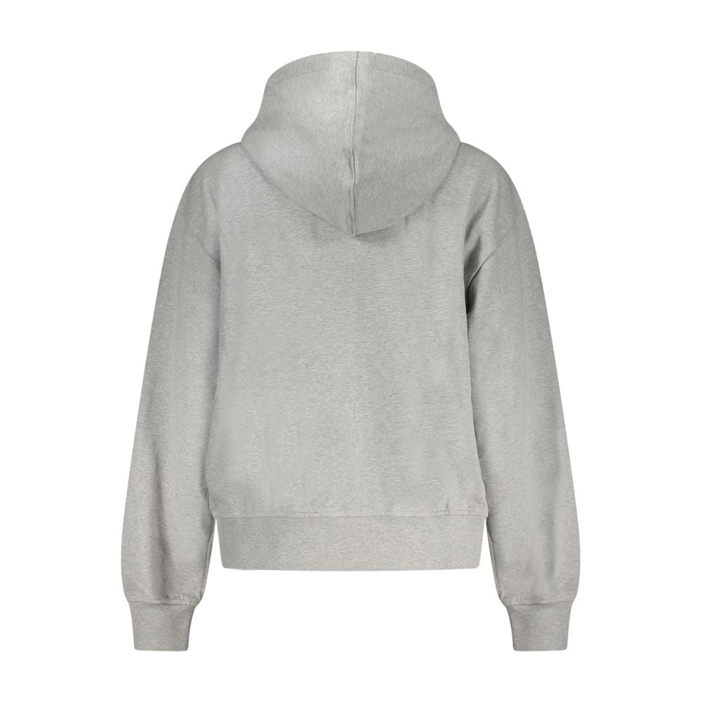 Calvin Klein Gray Cotton Women's Hoodie