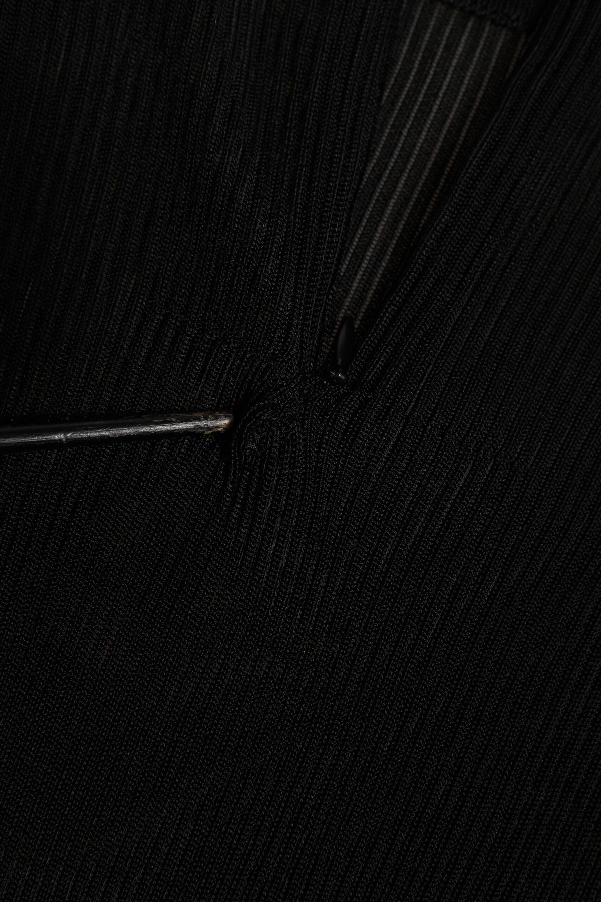 Dolce & Gabbana Black Viscose Turtle Neck Pullover Top