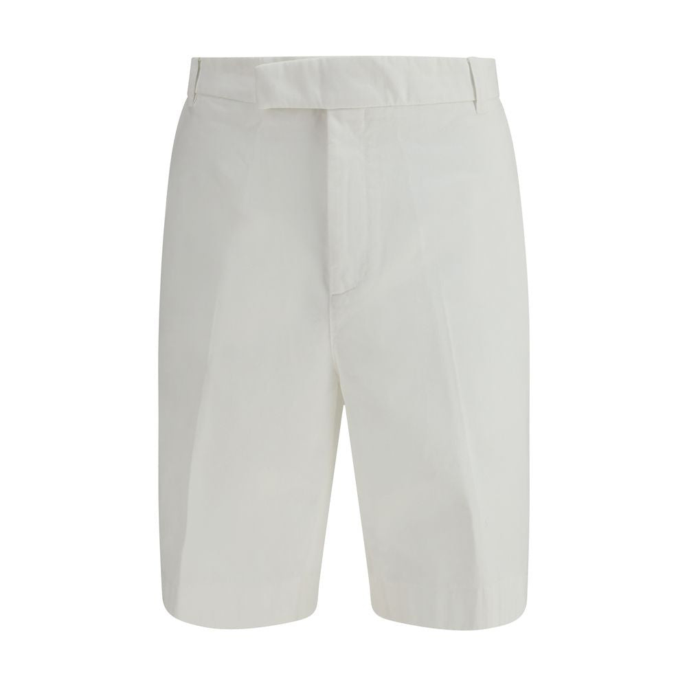 Thom Browne White Bermuda Shorts