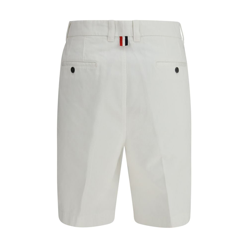 Thom Browne White Bermuda Shorts