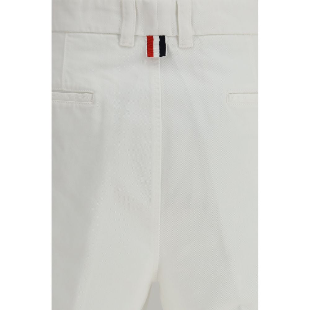 Thom Browne White Bermuda Shorts
