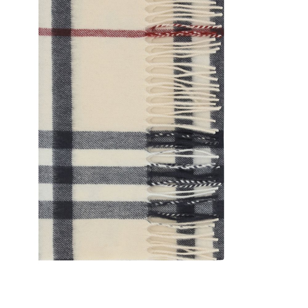 New Burberry Beige Cashmere Scarf