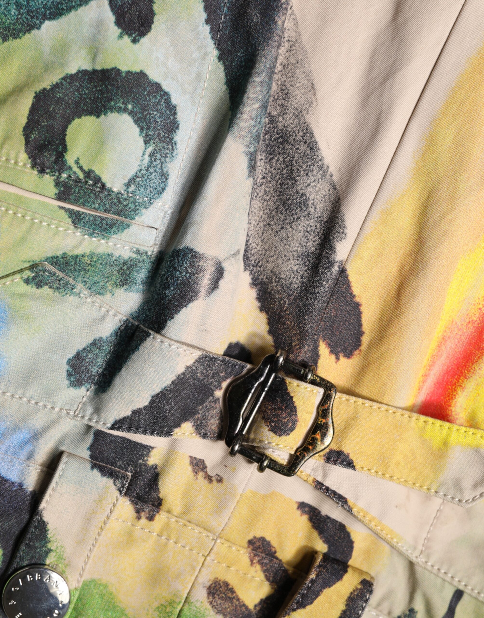 New Dolce & Gabbana Graffiti HighWaist Bermuda Shorts