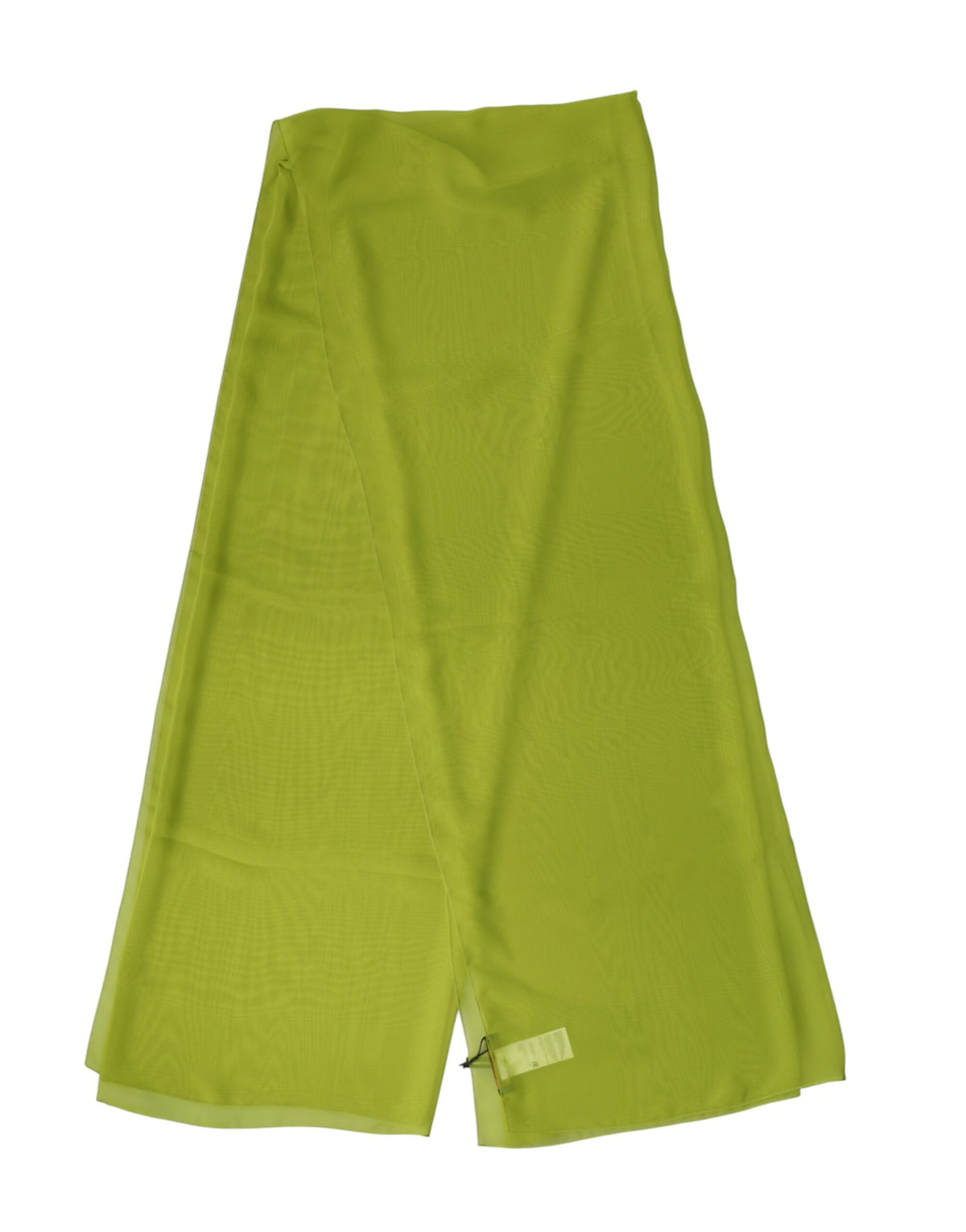 New Dolce & Gabbana Green Stole Neck Wrap Shawl Scarf