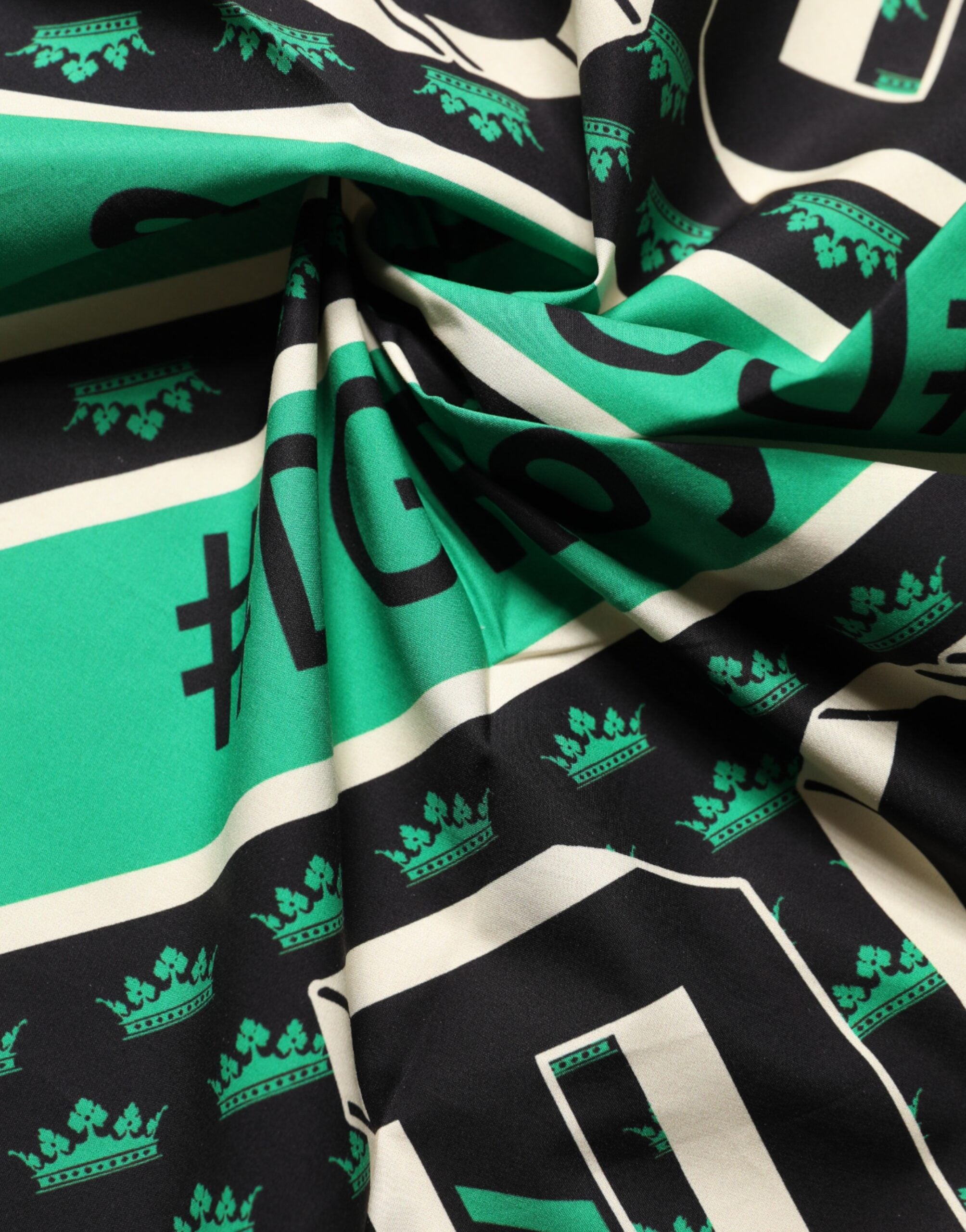 New Dolce & Gabbana #DGRoyals Square Foulard 50.5cm x 50cm Scarf