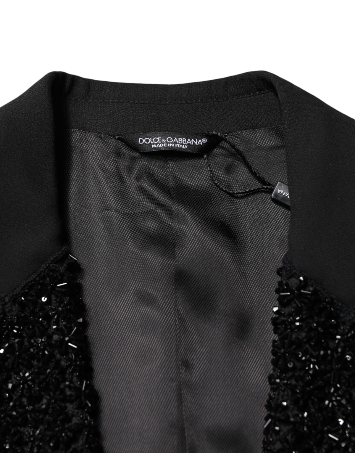 Pre-Owned Dolce & Gabbana Dark Gray Wool Single Breasted 3 Piece Men Suit - Very Good