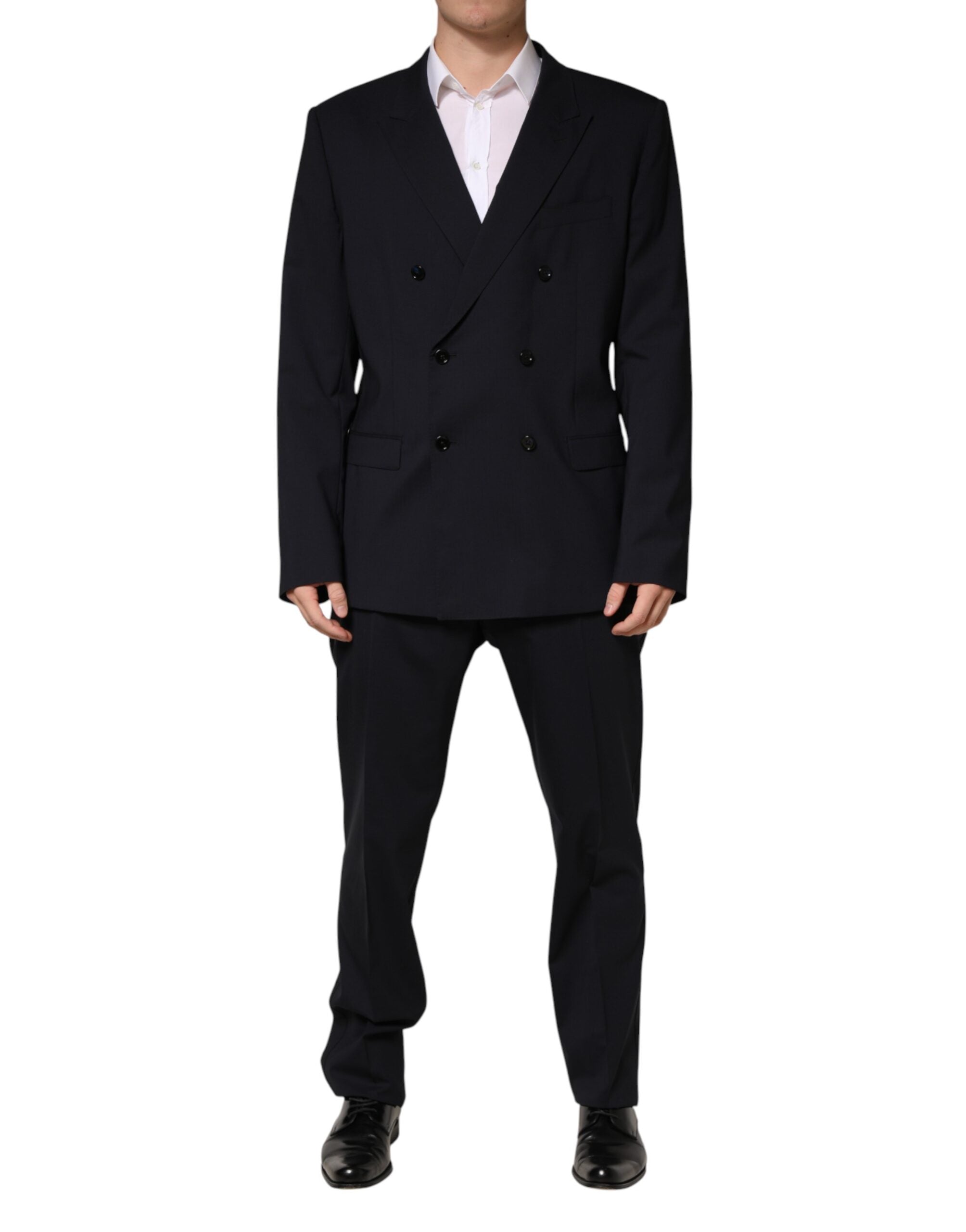 Dolce & Gabbana Blue MARTINI Double Breasted 2 Piece Suit