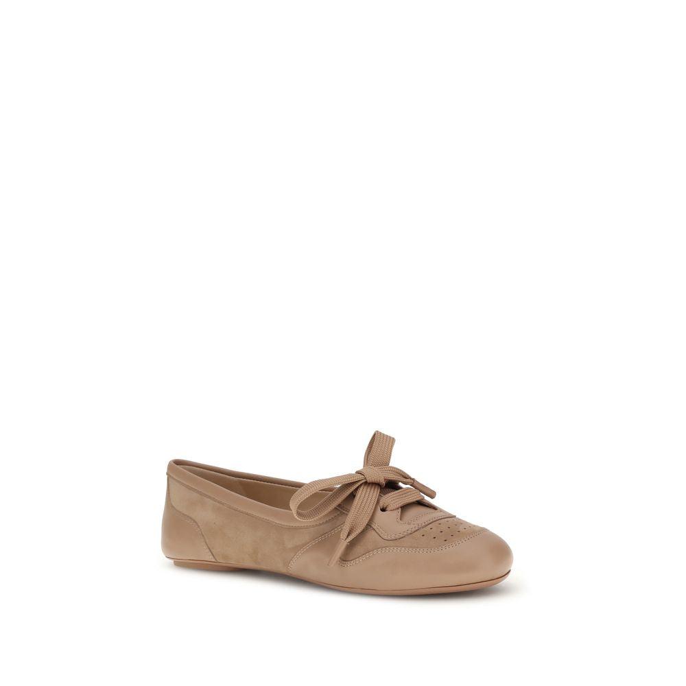 Gianvito Rossi Multicolor Leather Ballet Flats