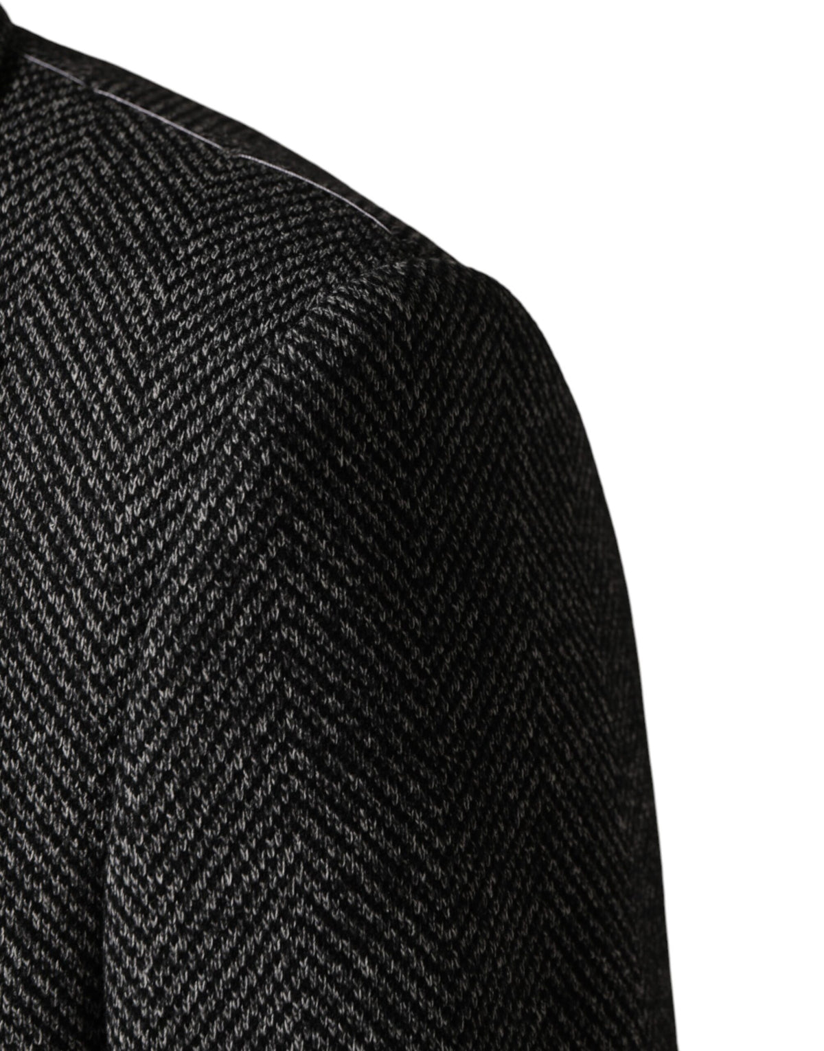 New Dolce & Gabbana Gray Wool Blend Long Trench Coat Men Jacket