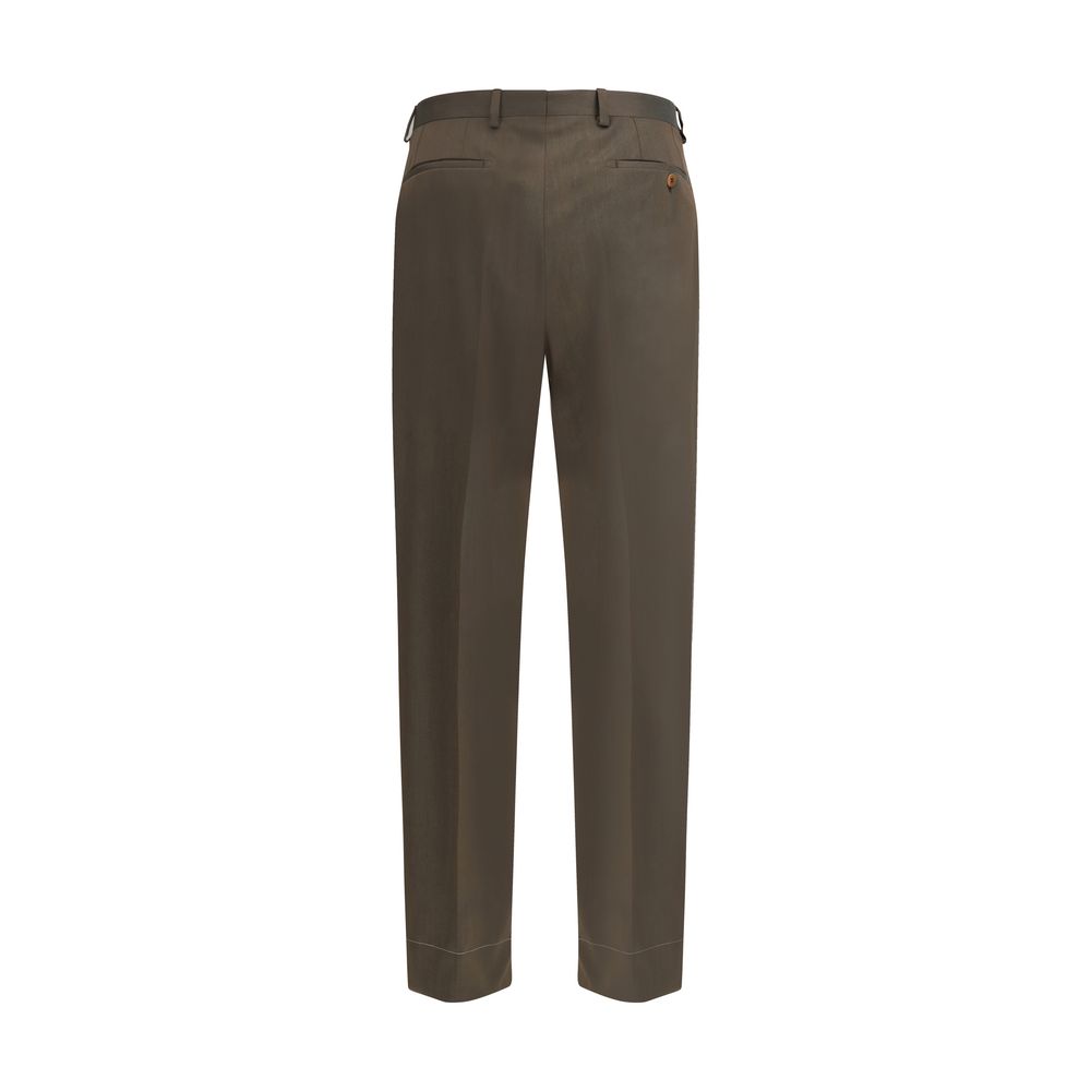 Brioni Bicolor Wool Casual Pants