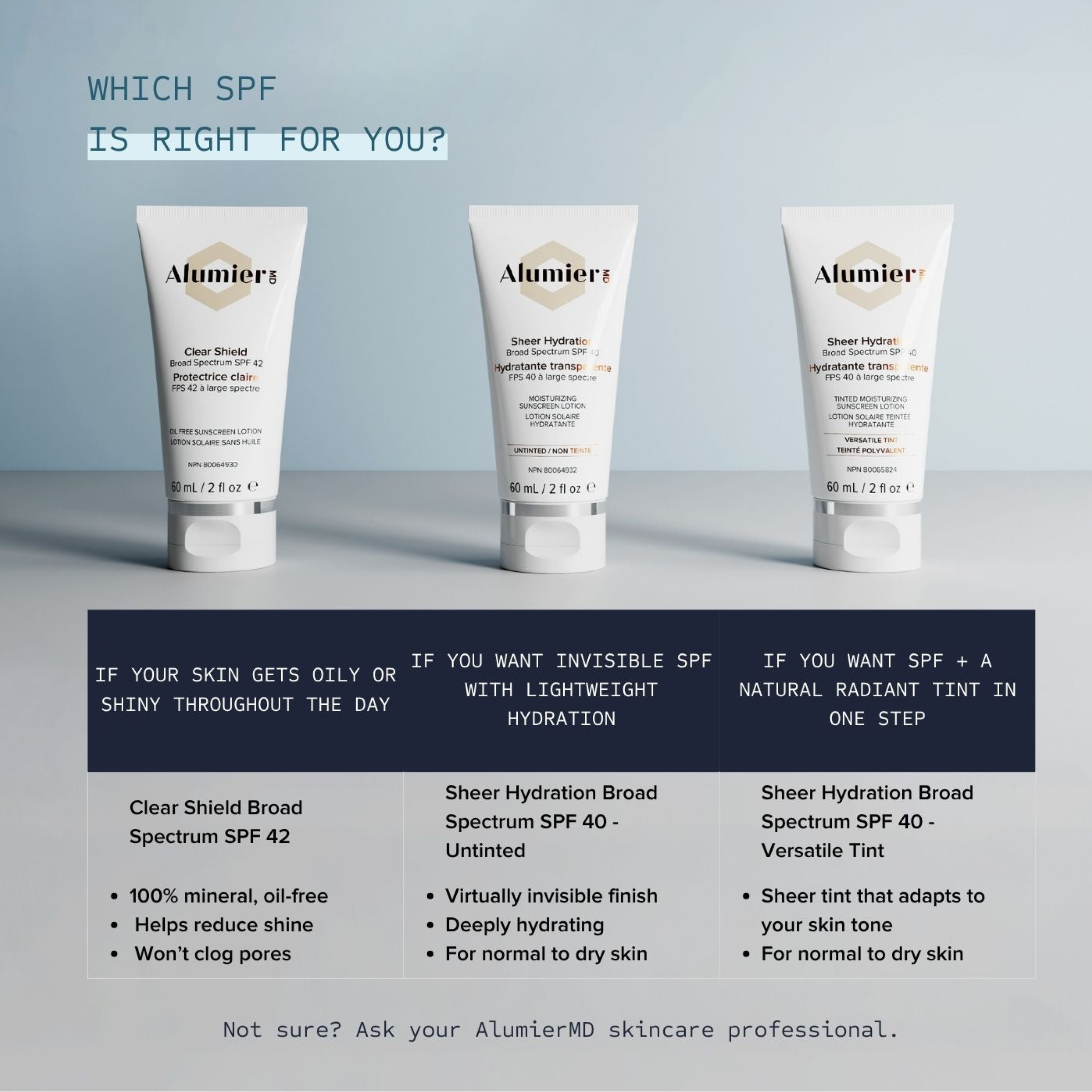 Alumier Sheer Hydration Broad Spectrum SPF40 Versatile Tint