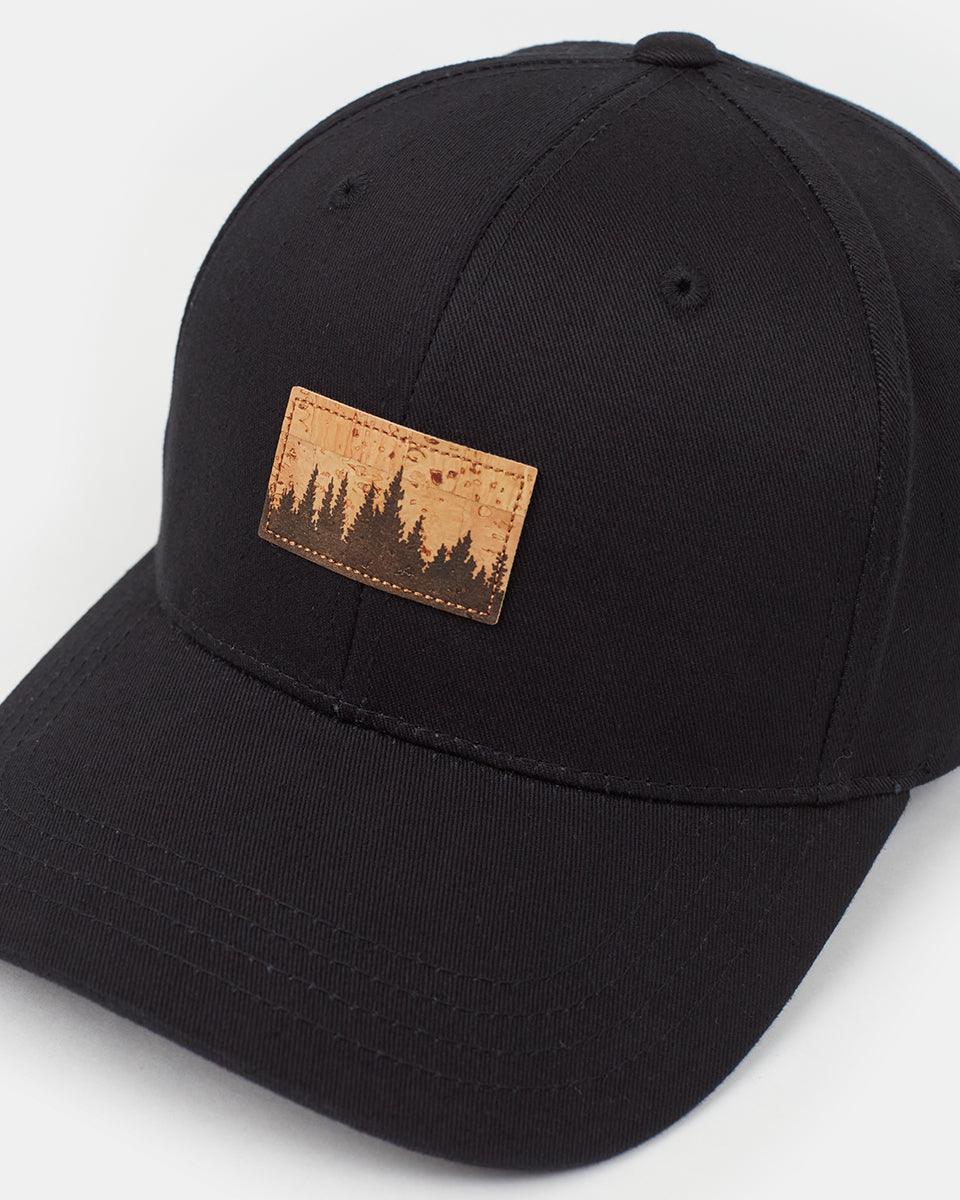 Black-Adjustable-Organic-Cotton-Baseball-Cap-TAU6029-3595_2 - PreLoved & Luxe