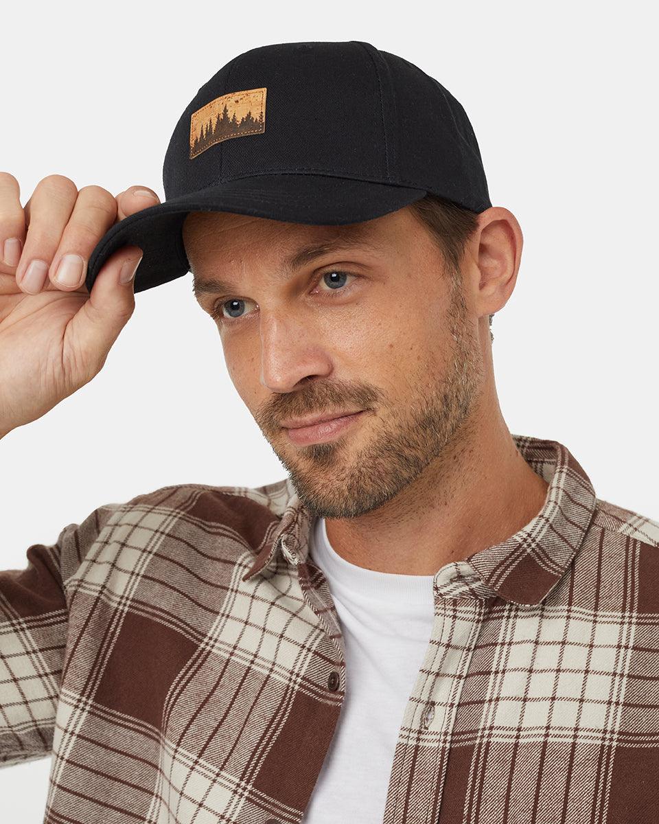 Black-Adjustable-Organic-Cotton-Baseball-Cap-TAU6029-3595_3 - PreLoved & Luxe