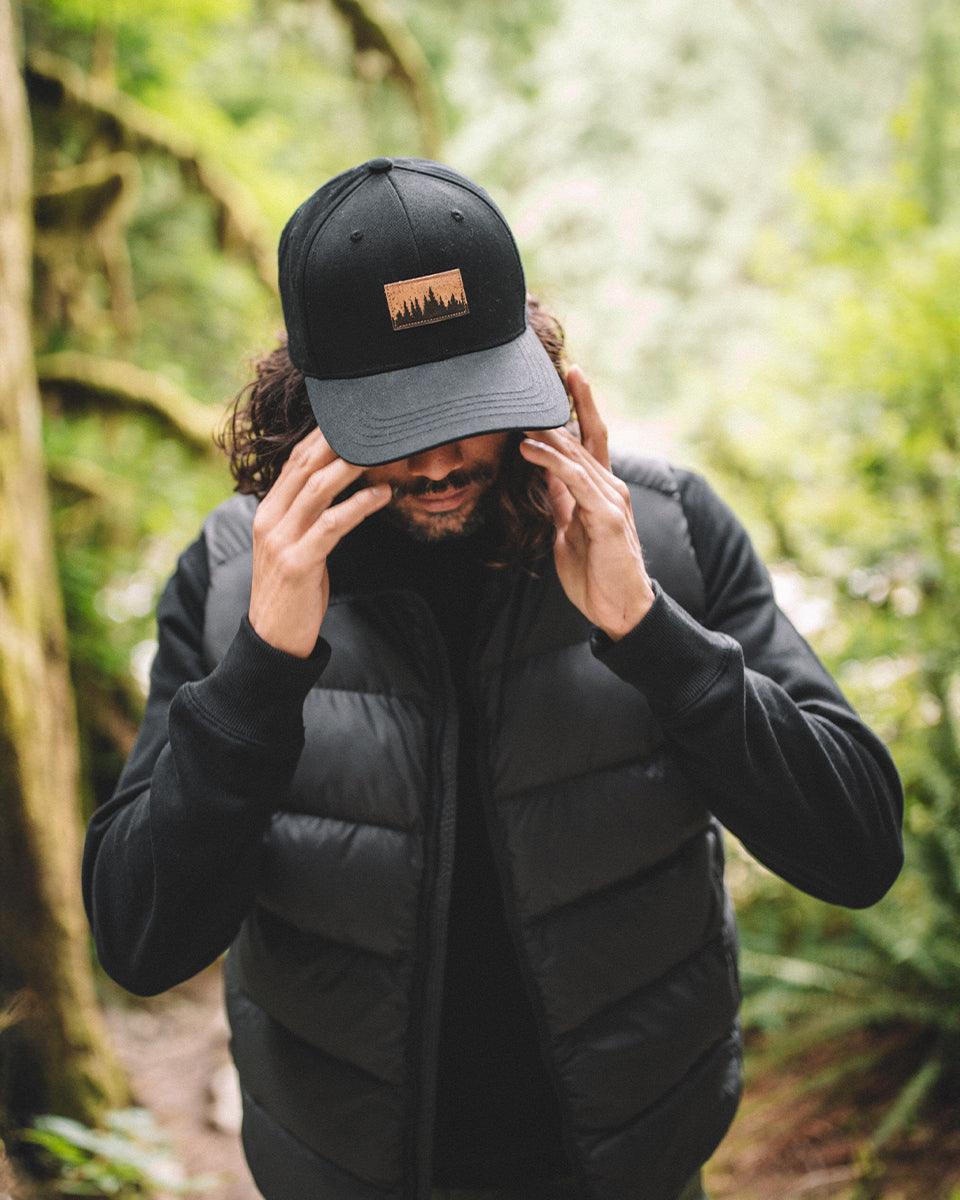 Black-Adjustable-Organic-Cotton-Baseball-Cap-TAU6029-3595_6 - PreLoved & Luxe
