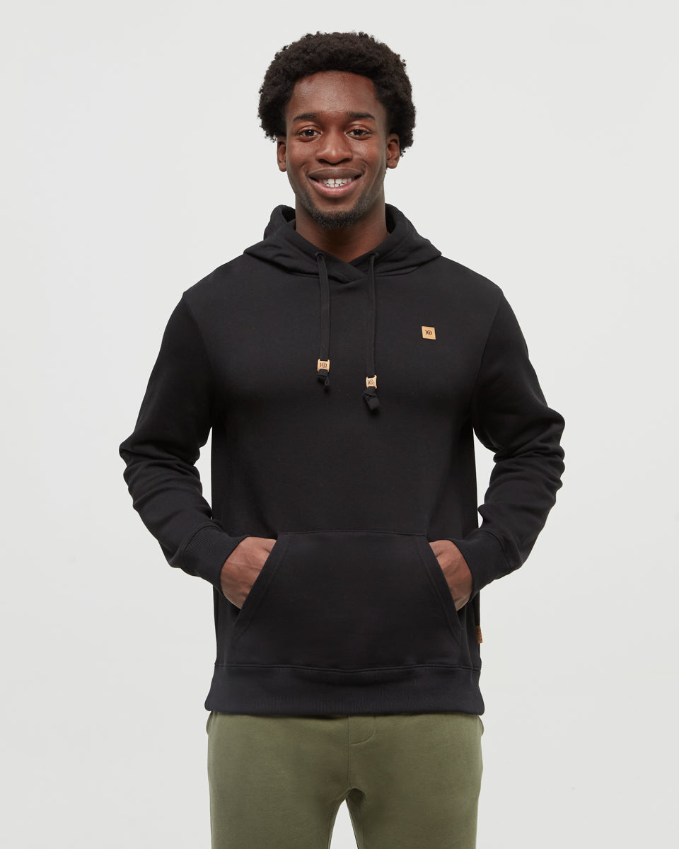 Black-Men_s-Eco-Friendly-Pullover-Hoodie_4 - PreLoved & Luxe