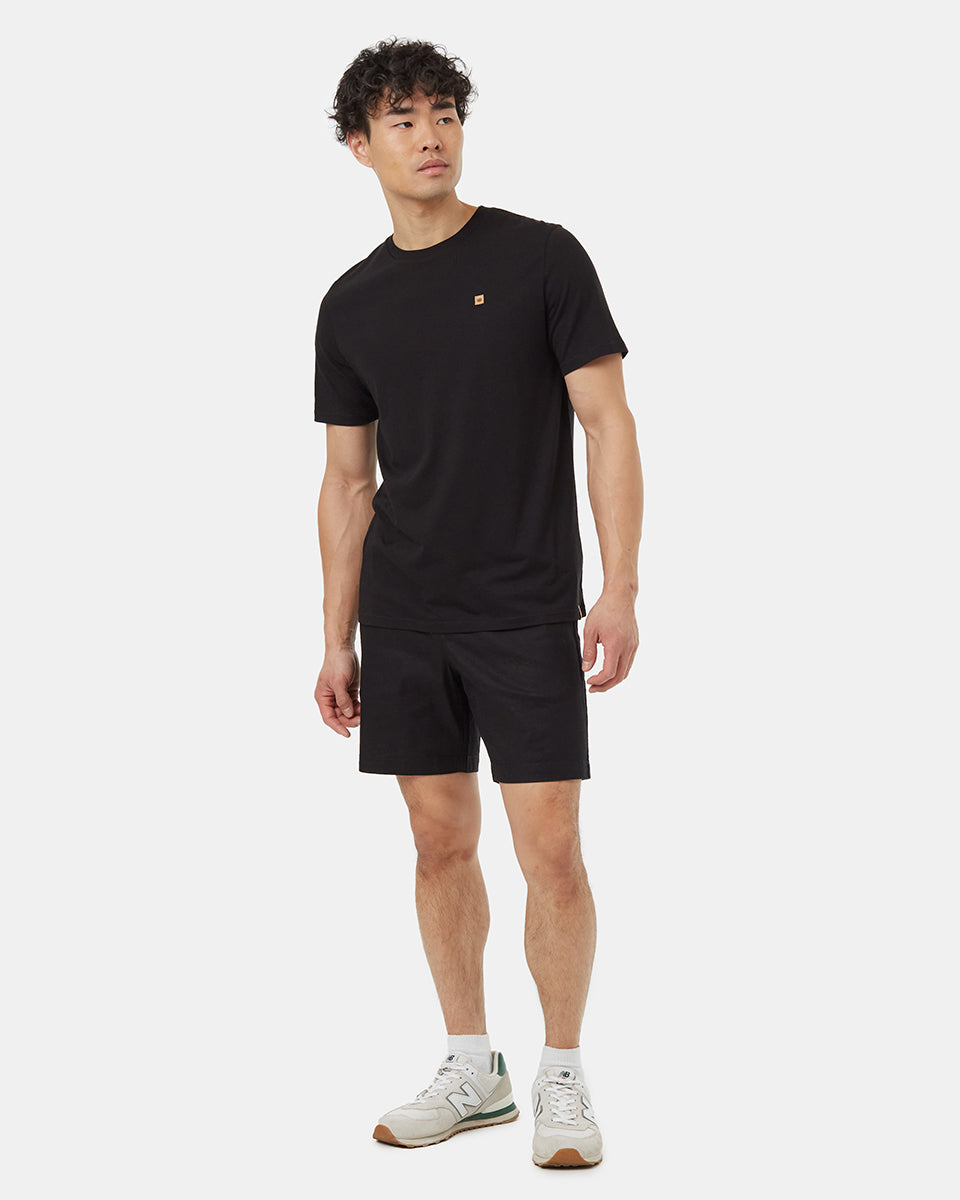 Black-Mens-Hemp-Mid-Rise-Shorts-TCM4240-0164_1 - PreLoved & Luxe