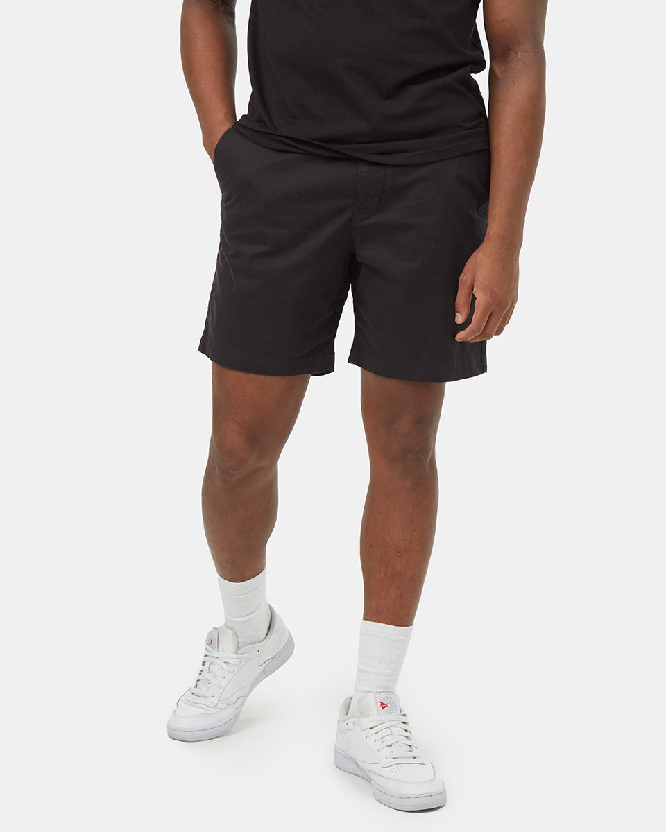 Black-Mens-Organic-Cotton-Twill-Shorts-TCM2899-0164_3 - PreLoved & Luxe