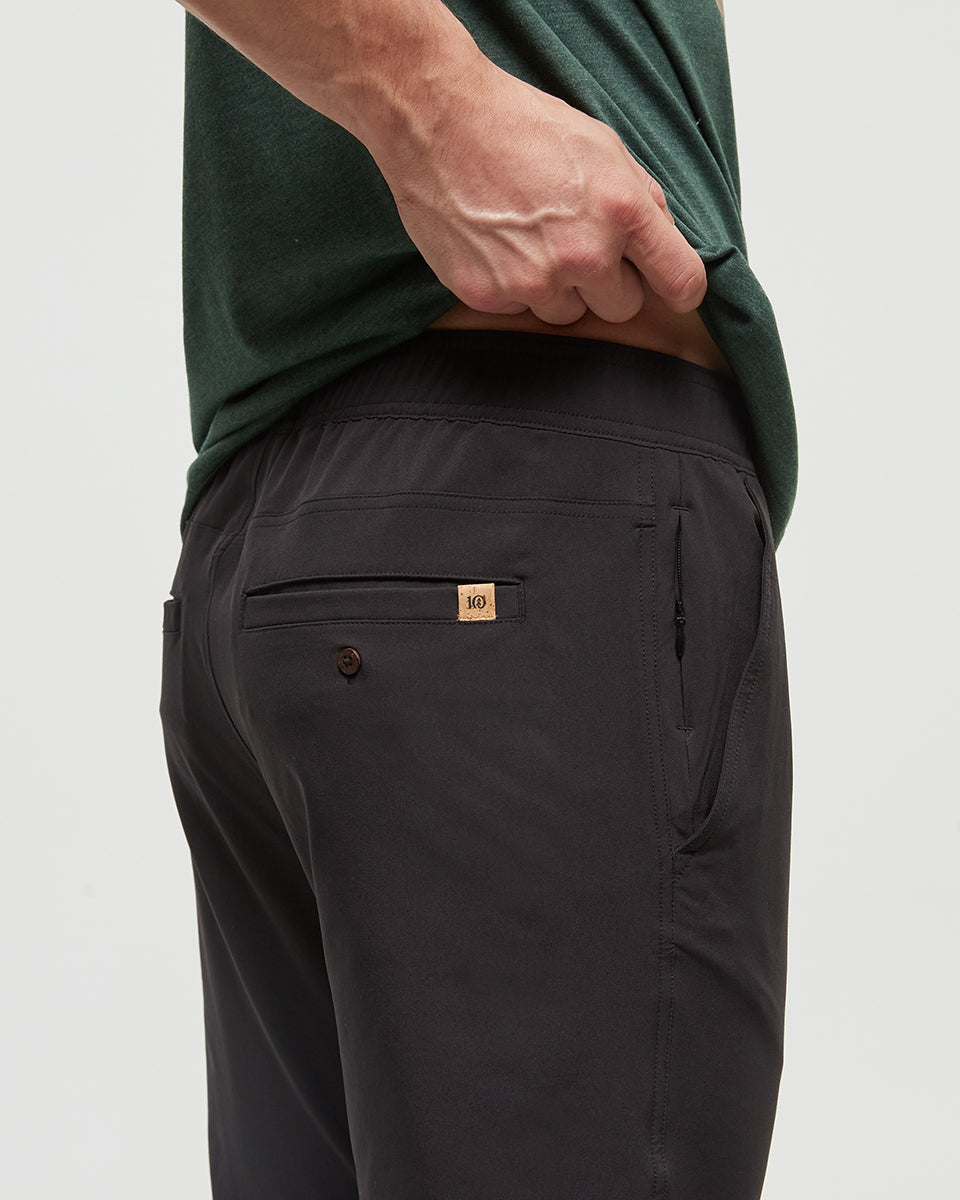 Black-Mens-Recycled-Polyester-Joggers-TCM5188-0164_2 - PreLoved & Luxe