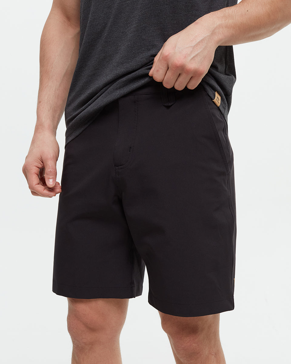 Black-Mens-Recycled-Polyester-Sport-Shorts-TCM5249-0164_2_8c6b5f1e-ba61-427c-9944-509d69b70803 - PreLoved & Luxe