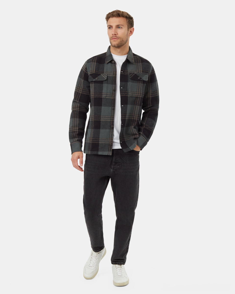 Black-Organic-Cotton-Long-Sleeve-Button-Up-TCM5549-2813_1 - PreLoved & Luxe